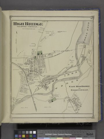 High Bridge (Village); East High Bridge or Everettsville. (Village)