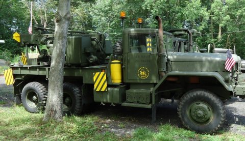New Providence NJ Historical military vehicle US Navy