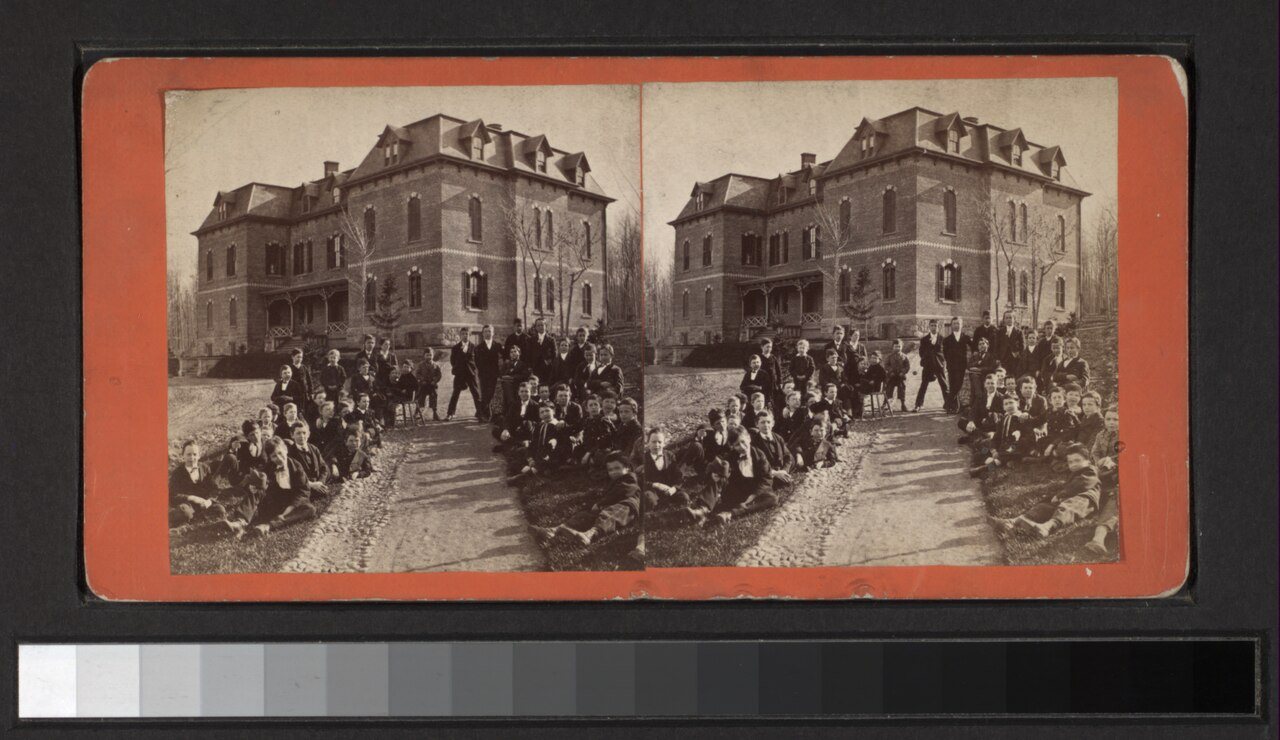 St. Joseph's School, Madison, N.J. (Group portrait of students.)