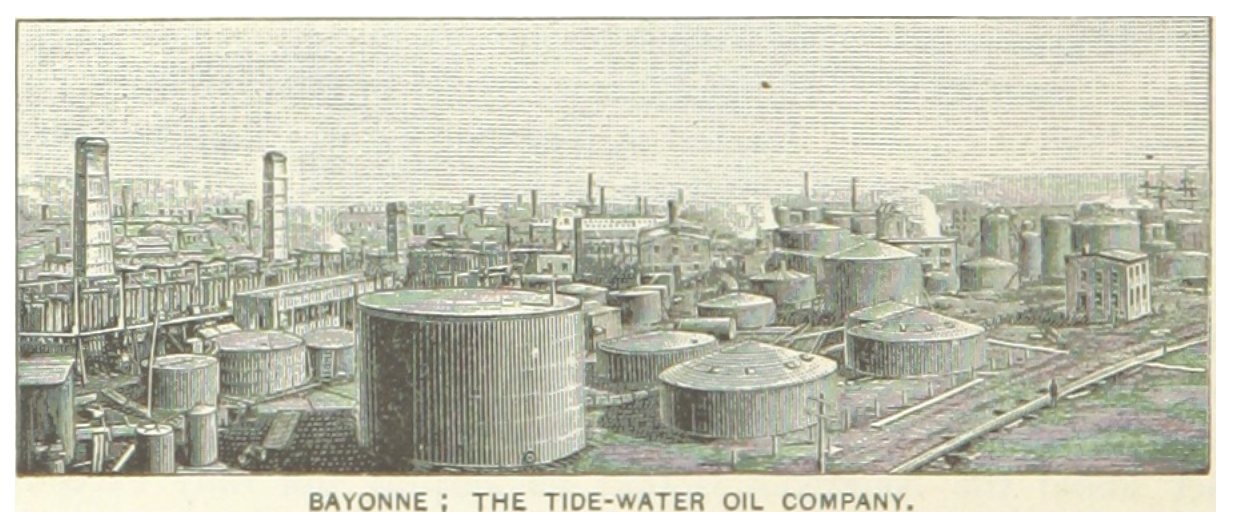 US-NJ(1891) p564 BAYONNE, THE TIDE-WATER OIL COMPANY