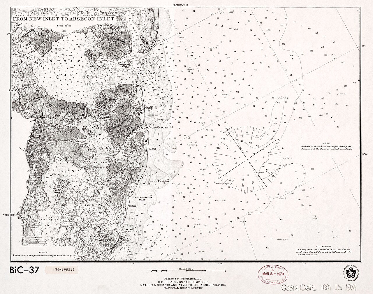 From New Inlet to Absecon Inlet