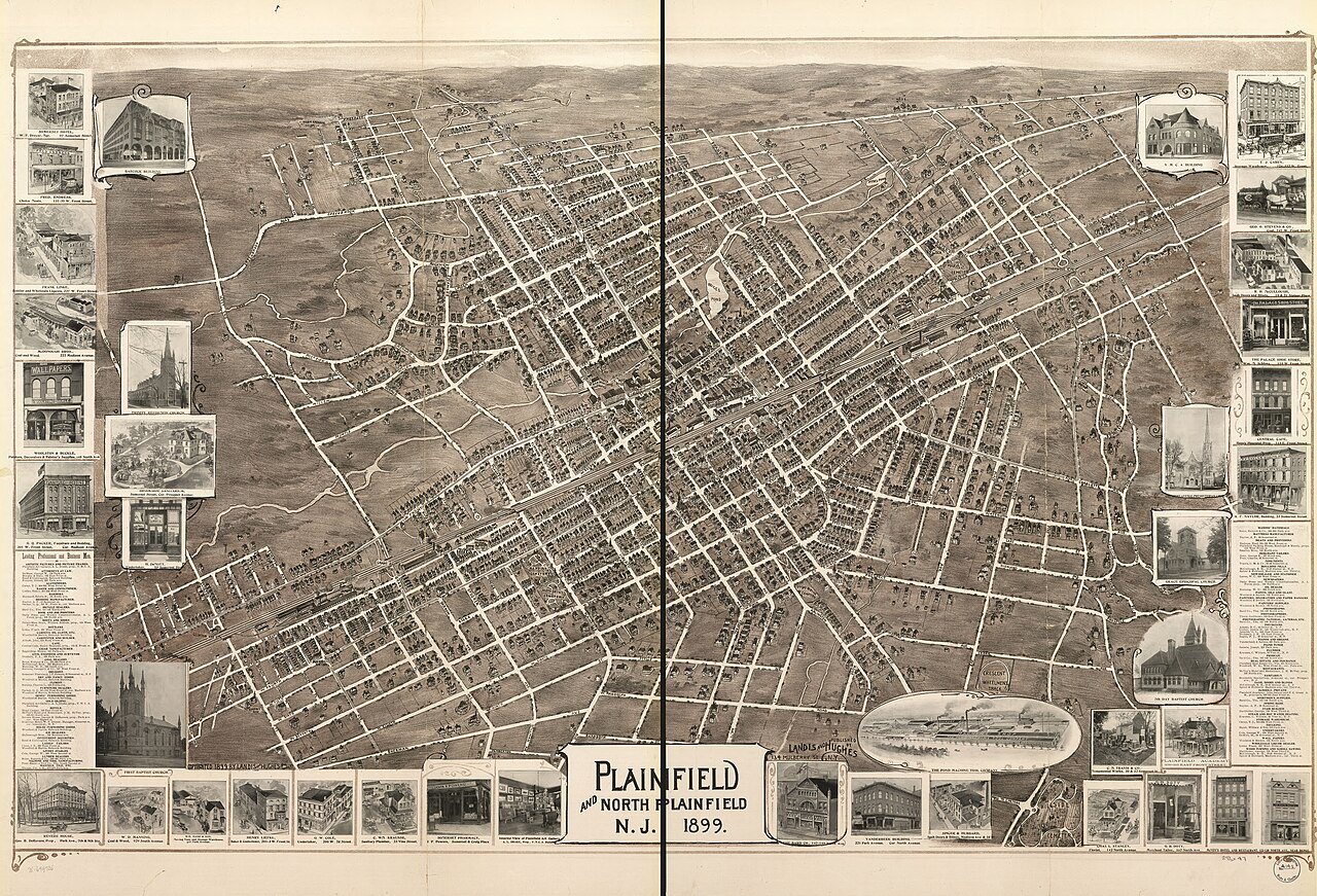 Plainfield and North Plainfield, N.J. 1899