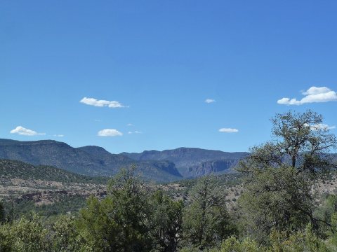Near Reserve, NM, San Francisco Watershed of the Gila River, View NW, 2012