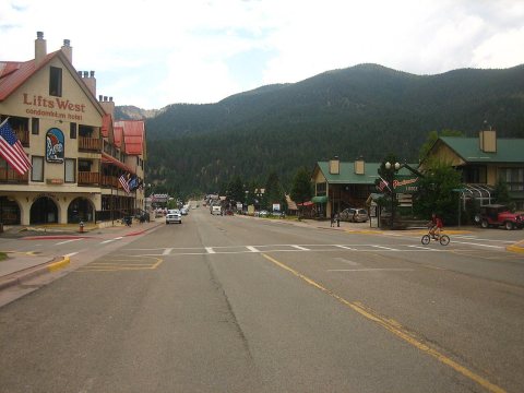 Downtown Red River, NM Picture 2016