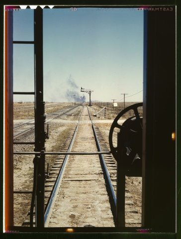 Santa Fe R.R. train, Melrose1a34738v