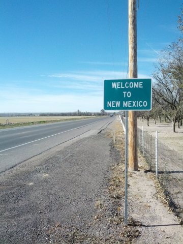 New Mexico corner at
