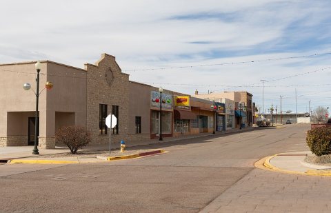 Downtown Santa Rosa, New Mexico, February 1, 2024 - 2