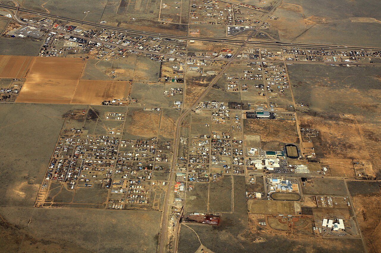 Moriarty New Mexico Aerial