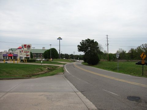 Arkansas Highway 96 westbound