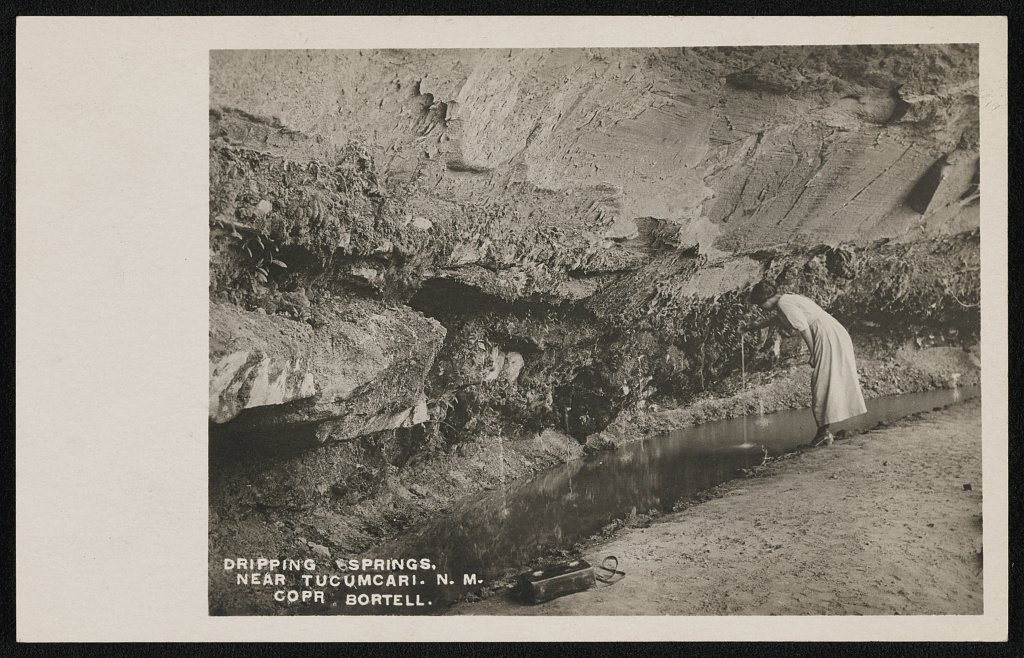 Dripping springs near Tucumcari, N.M