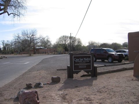The old sign at Casa San Ysidro in