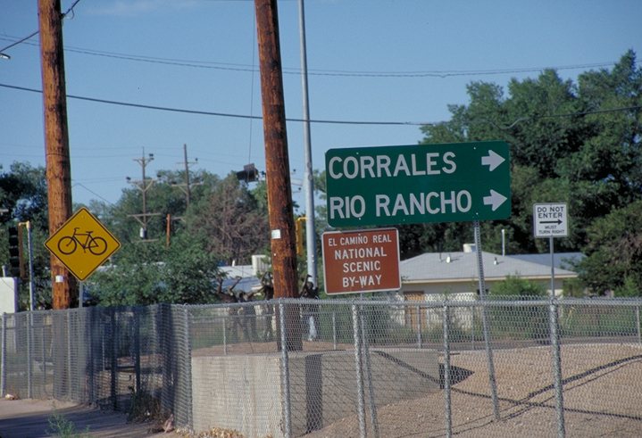 El Camino Real - Byway Signage on the El Camino Real