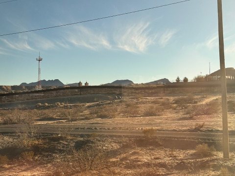 Trump Wall, Sunland Park, 2024-01-06