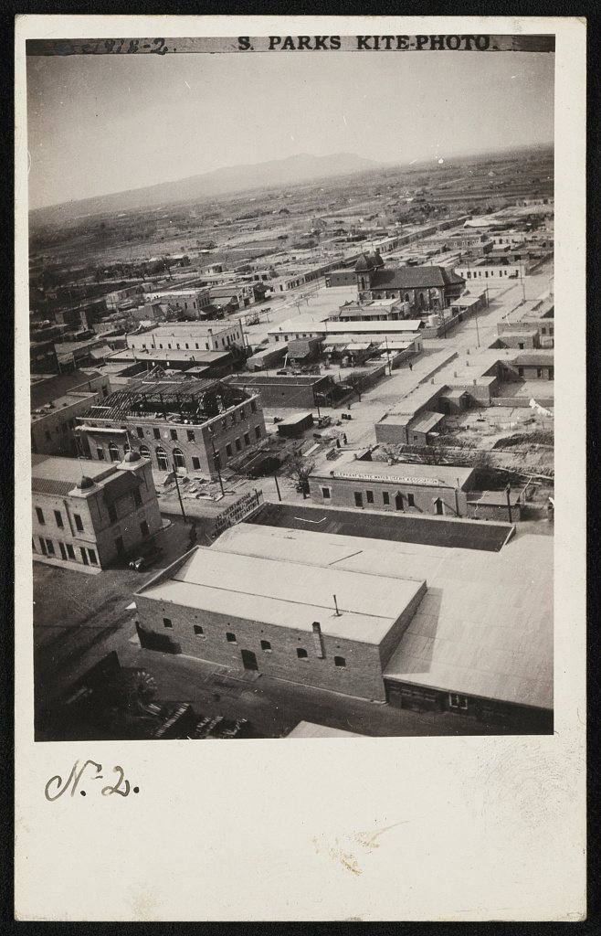 Aerial view of Las Cruces, New Mexico