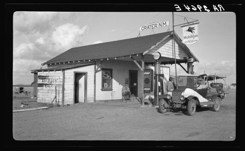 Post office on land use project at Las Cruces, New Mexico