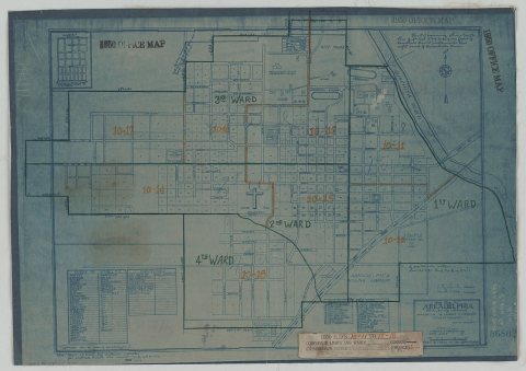 1950 Census Enumeration District Maps - Arkansas - Clark County - Arkadelphia - ED AR 10-11 to 18