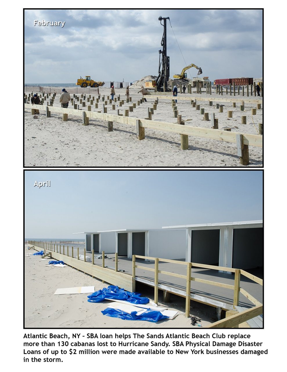 Atlantic Beach, N.Y., April 22, 2013 -- Small Business Administration (SBA) loan helps The Sands Atlantic Beach Club re…