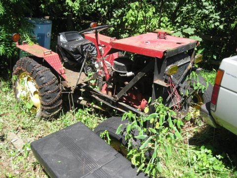 Doodlebug tractor