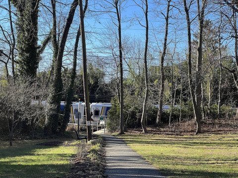 Plandome Station–Circle Drive Walkway, Plandome Manor, NY December 20, 2022 A