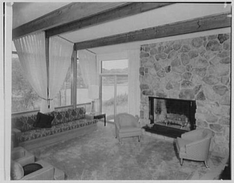 Anthony Albanese, residence on Grist Mill Rd., Plandome Mills, Plandome, Long Island, New York. LOC gsc.5a28875