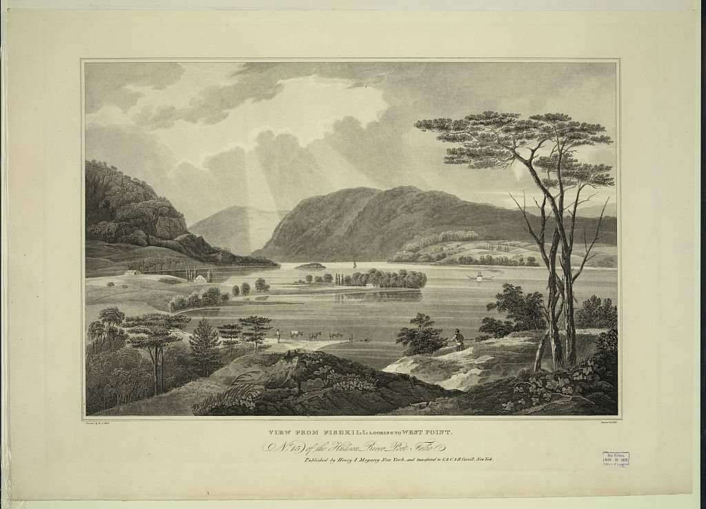 View from Fishkill looking to West Point