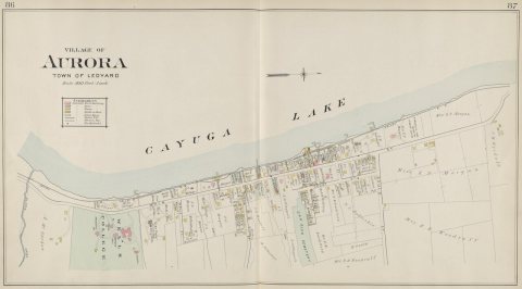 Cayuga County, Left Page (Village of