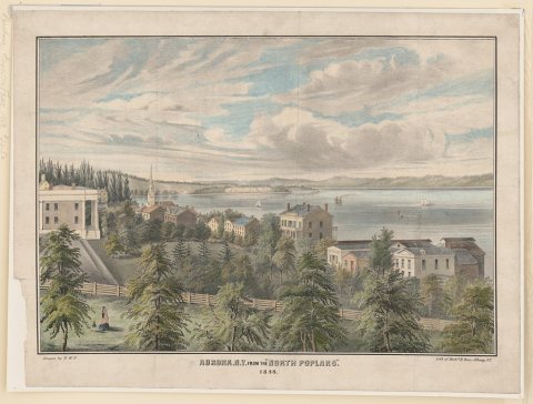 Aurora, N.Y. from the "North Poplars"