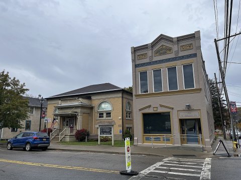 Buildings on Main Street in