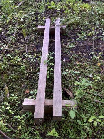FLT CT08 11.8 mi - Puncheon, 2 4x4x8' deck, 4x4 sills
