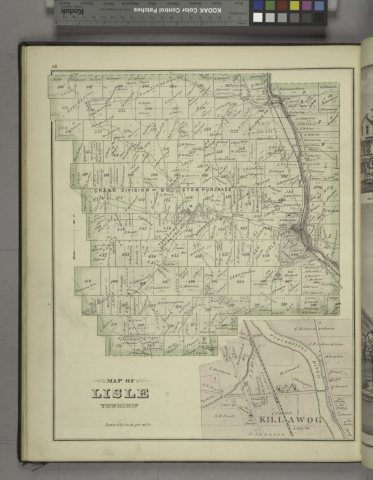 Map of Lisle Township; Killawog (Village)
