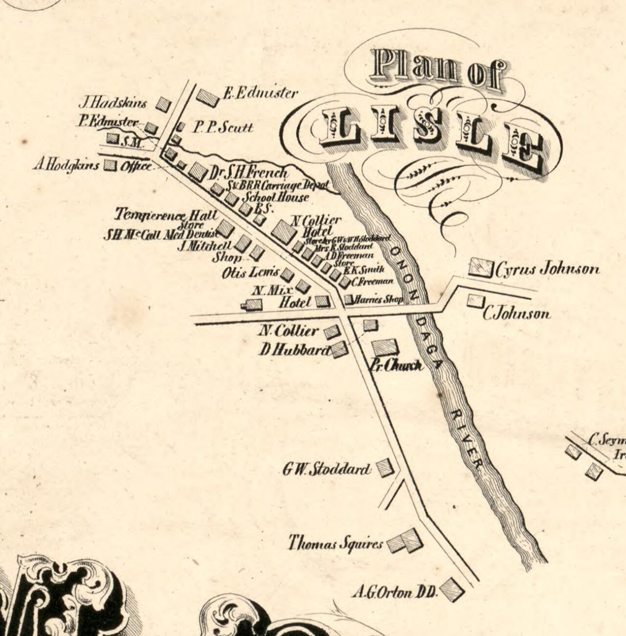 Plan-of-Lisle-Broome-County-1855-Gifford-Wenig-g3803b-la000476