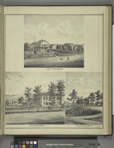 Res. of S.J. Poole, Colesville TP, Broome Co., N.Y; Res. of Riley Bush, Nineveh, Broome Co., N.Y; Res. of Dr. W.S. Beeb…