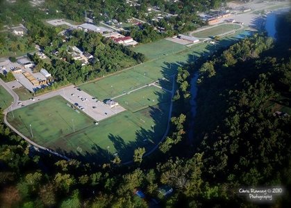 Anstaff Bank Soccer Complex Aerial View