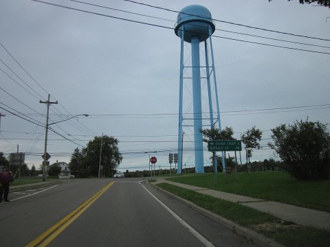 NY 249 approaching NY 5