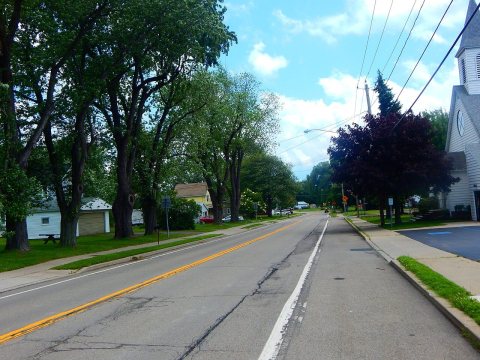 Farnham village on NY 249