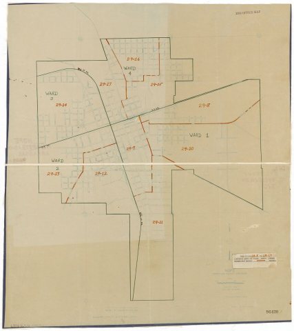 1950 Census Enumeration District Maps - Arkansas - Hempstead County - Hope - ED AR 29-8 to 17