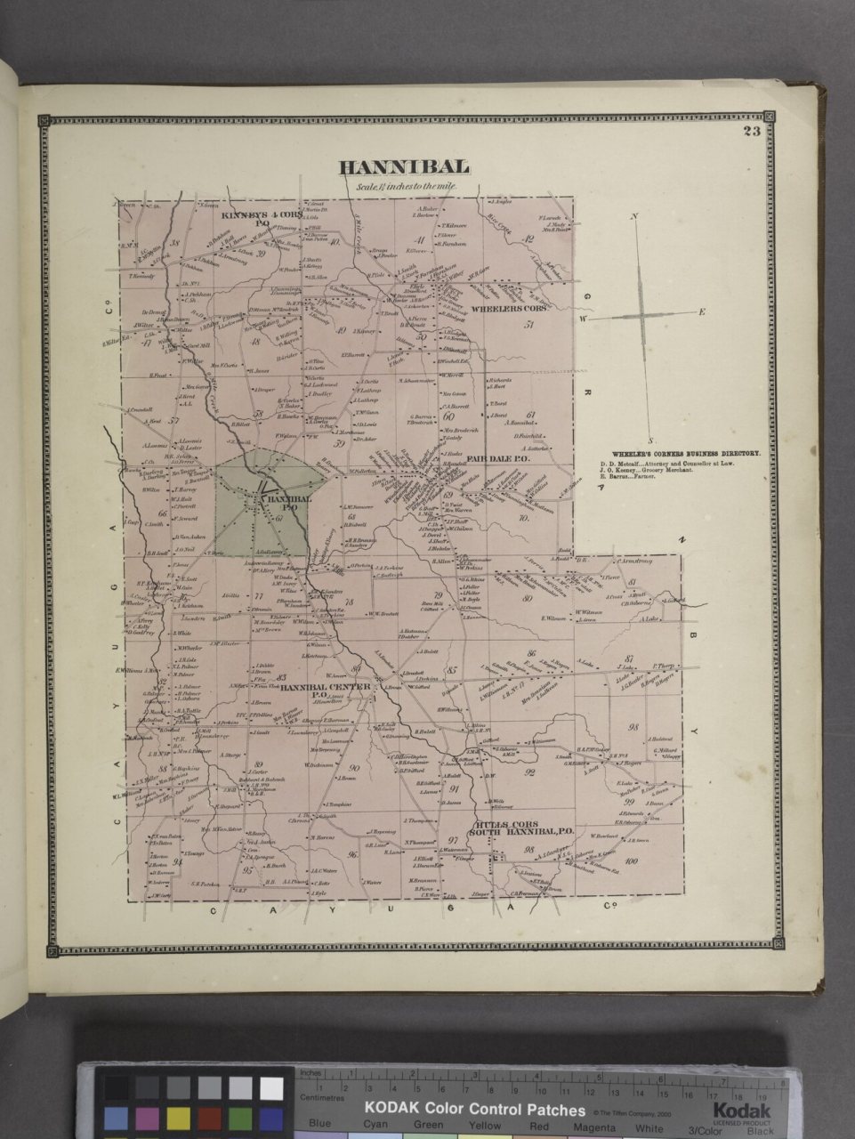 Hannibal (Township); Wheeler's Corners Business Directory