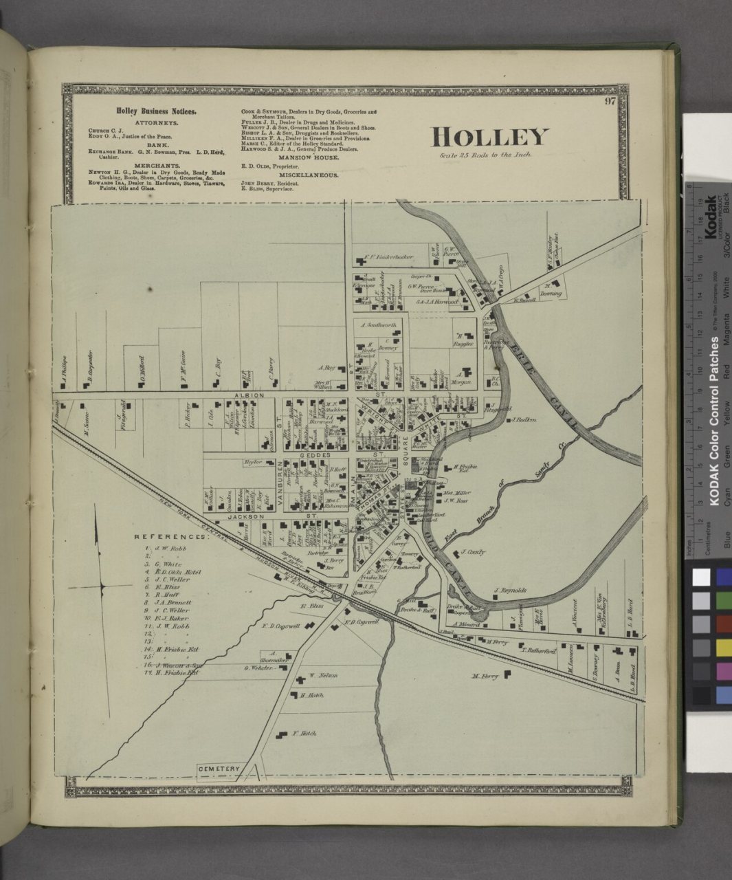 Holley Business Notices.; Holley (Village)