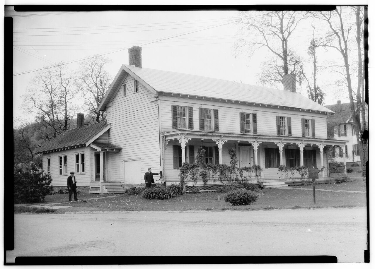 George Severson Inn - Altamont N.Y., Albany Co. - N.E. Elevation. - George Severson Inn