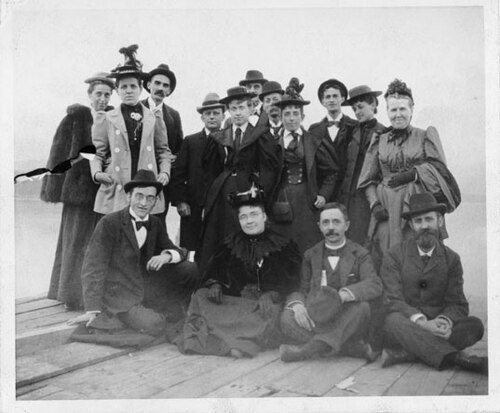 A Group of Librarians in Lake Placid, New York no 1