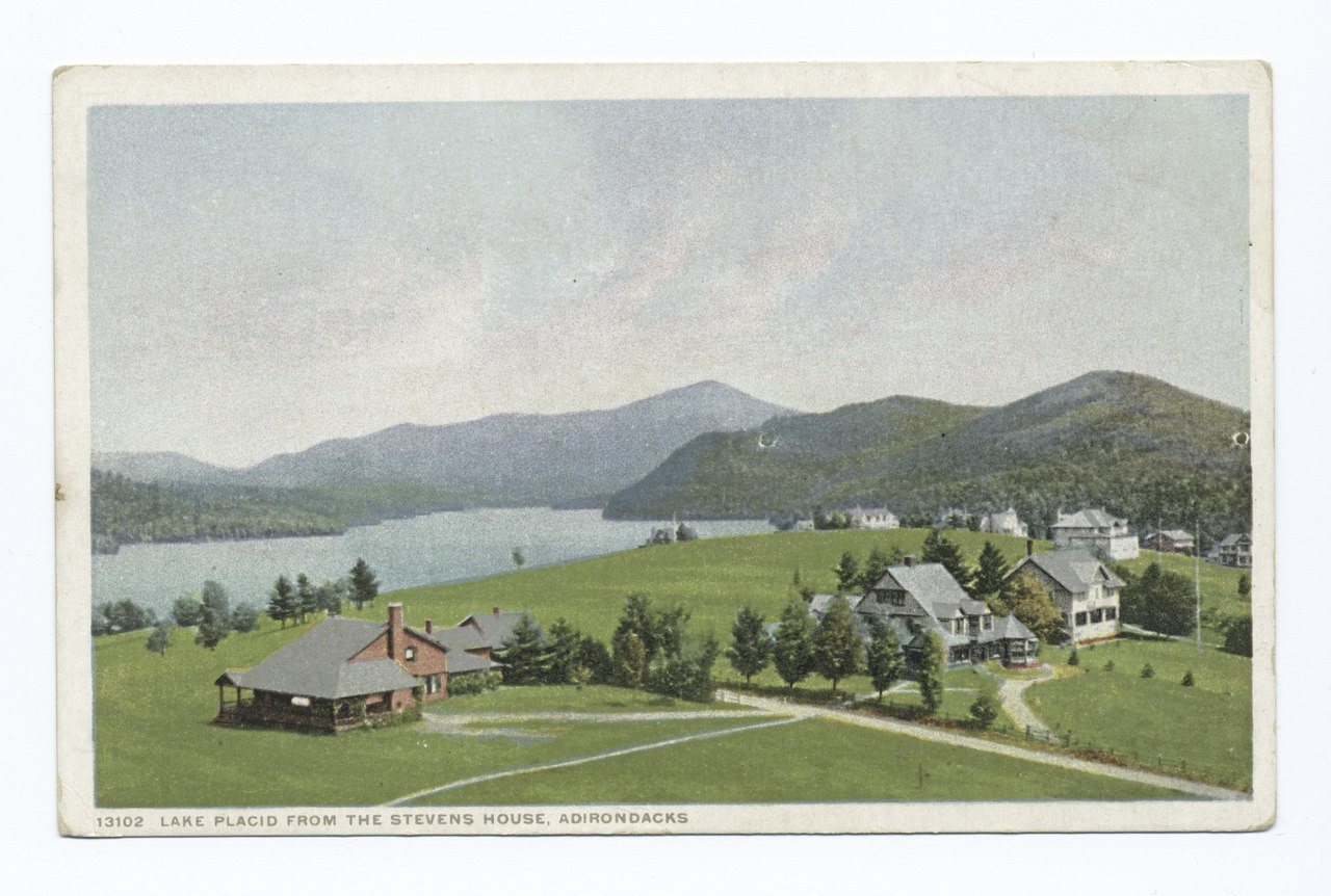 Lake Placid from Stevens House, Adirondack Mountains, N.Y