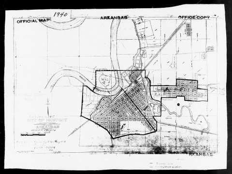 1940 Census Enumeration District Maps - Arkansas - Jackson County - Newport - ED 34-2, ED 34-3, ED 34-4A, ED 34-4B, ED …