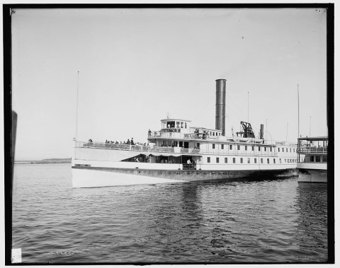 Steamer Vermont, Lake Champlain, N.Y