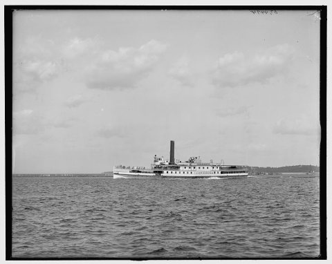 Steamer Ticonderoga, Lake Champlain, N.Y
