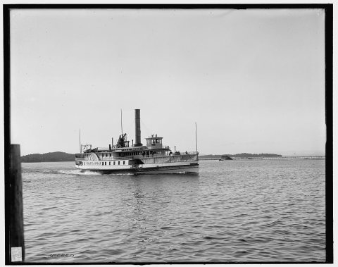 Steamer Chateaugay, Lake Champlain, N.Y