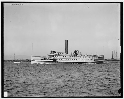 Steamer Vermont, Lake Champlain, N.Y