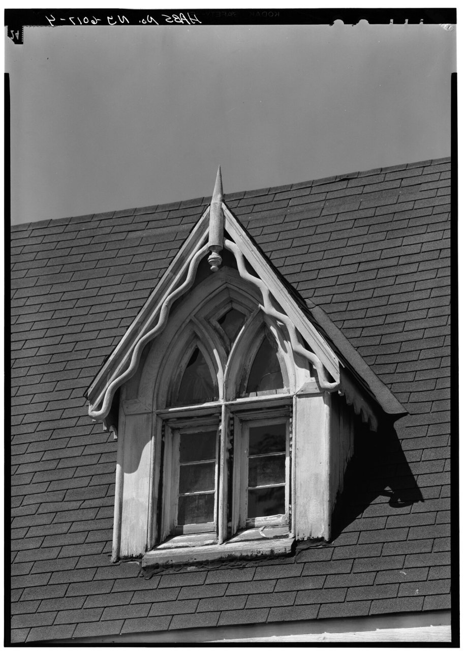 MAIN ELEVATION, DETAIL OF EAST DORMER - Timothy Copp House, Church, Joy, East and Okerlund Streets