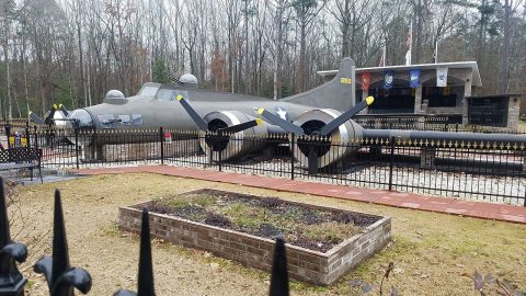 B17 Replica at Memorial Park