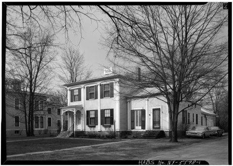 EAST FRONT WITH NORTH WING - Augustus Donnelly House, 80 South Main Street