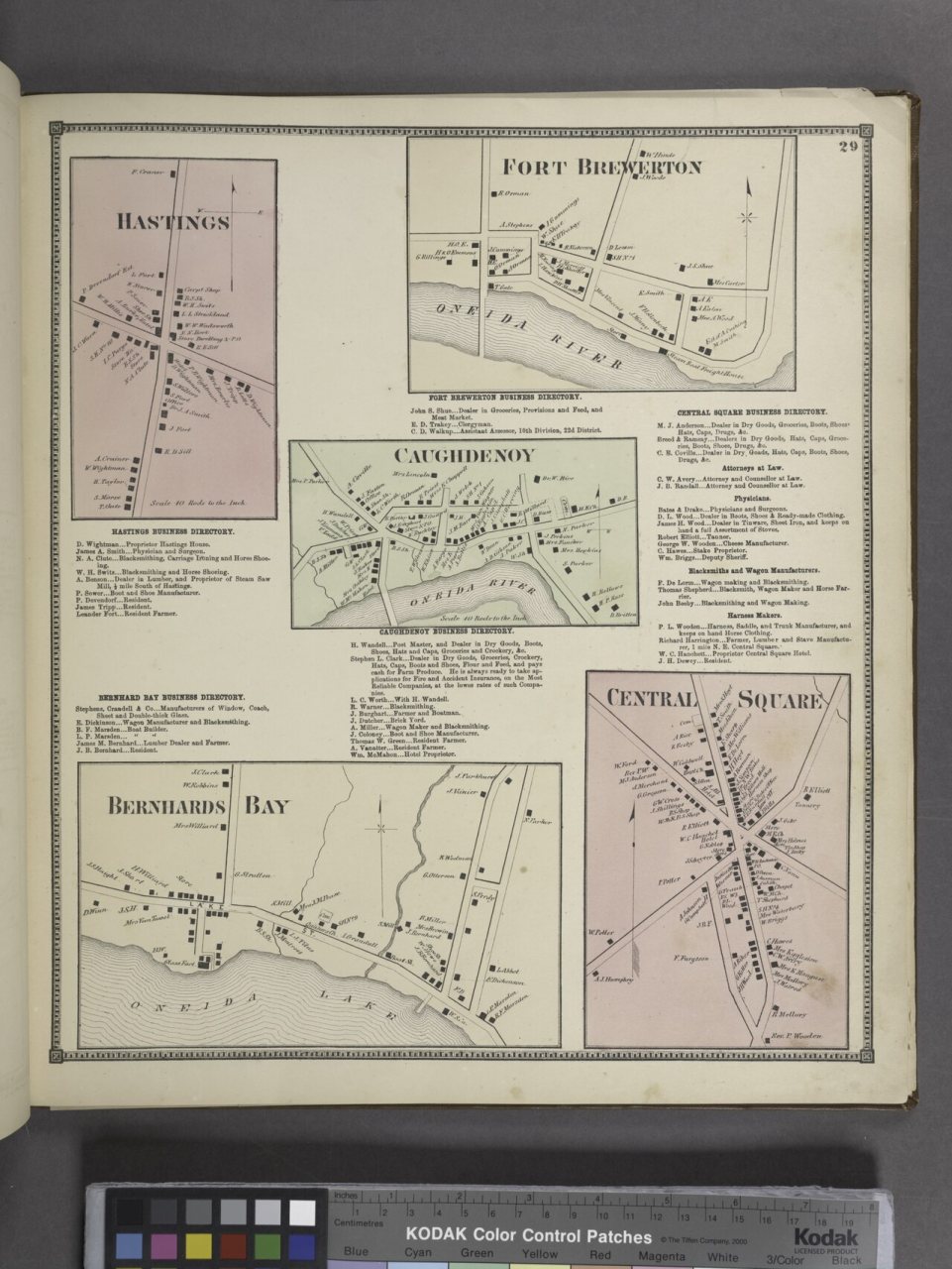 Hastings (Village); Hastings Business Directory.; Bernhards Bay Business Directory.; Bernhards Bay (Village); Fort Brew…